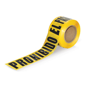 Cinta de señalización santul 305 m prohibido color amarillo