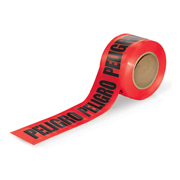 Cinta de señalización santul 305 m peligro color rojo