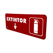 Señal extinguidor .