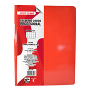 Cuaderno cosido Dietrix profesional cuadro 5 mm 100 hojas color rojo