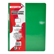 Cuaderno cosido Dietrix profesional raya100 hojas color verde obscuro