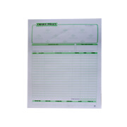 Póliza cheque carta Estrella block con 50 hojas