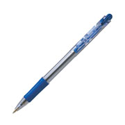 Bolígrafo Pentel wow retráctil,  punto fino 0.7 mm, color azul, 1 pieza