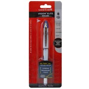Bolígrafo antifraude mediano Uni-Ball Vision Elite 0.8 mm color azul blíster