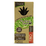 Bolígrafo fino ecológico Pin Point Green0.7 mm color negro caja con 12 pzas