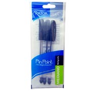 Bolígrafo mediano Pin Point 1.0 mm colornegro empaque con 3 pzas