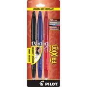 Bolígrafo fino Frixion Ball Pilot tinta gel borrable, surtido, blister 3 piezas