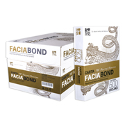 Papel bond Facia carta blancura 99% 75gr.