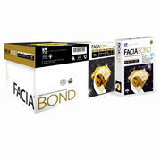 Papel bond Facia doble carta blancura 99% 75 gr