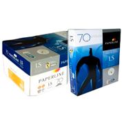 Papel bond Paperline carta blancura 97%70 gr