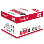 Papel bond Fotobond carta Scribe blancura 95%  75gr