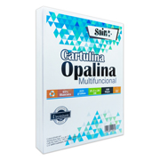 Papel Opalina blanca carta blancura 95%225gr SAJOR