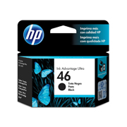 Cartucho de tinta negra HP 46 advantage .