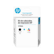 KIT DE CABEZALES DE IMPRESION HP GT 3YP86AL, NEGRO/TRICOLOR