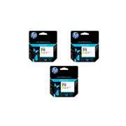 Pack de 3 cartuchos de tinta HP 711 de 2Pack de 3 cartuchos de tinta HP 711 de 2