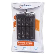Teclado Manhattan numerico USB negro .