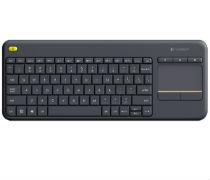 Teclado Logitech K400 Plus Inalámbrico Touch Negro