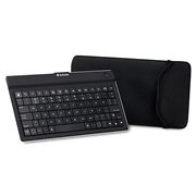 Teclado Verbatim plano conexión bluetooth negro