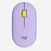 Mouse Logitech M350 Pebble Inálambrico Lila