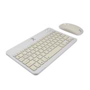 KIT TECLADO Y MOUSE PERFECT CHOICE COMPACTO GENOVA COLOR GRIS