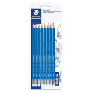 Lapiz de Grafito Staedtler, Norica azul,caja con 12 piezas
