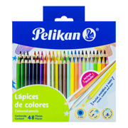 Colores redondos Pelikan caja con 48 piezas