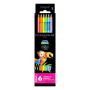 Colores Prismacolor junior con 6 piez colores pastel