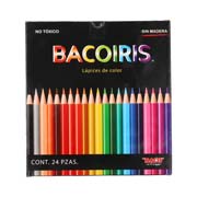 COLORES BACOIRIS LARGOS 24 PIEZAS. .