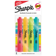 Resaltador Sharpie  Tank caja con 4 piezas colores fluorescentes surtidos