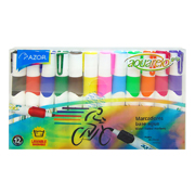 Marcador lavable Aquarelo Grip colores surtidos empaque con 12 pzas