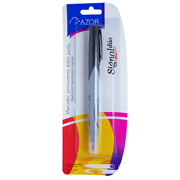 Marcador doble punta bala Signal Duo color negro blíster 1 pieza