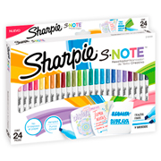 Sharpie snote paqueta con 24 resaltadores colores surtidos