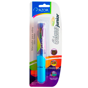 Marcador para vidrio Aquarelo Glass Jr. punta bala 4 mm color azul blíster