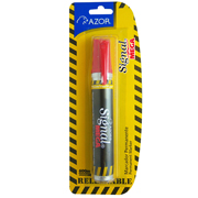 Marcador permanente Signal Mega punta cincel 6 mm color rojo blíster