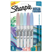 Marcador permanente punto fino Sharpie Mystics tarjeta con 5 piezas colores surt