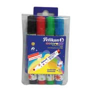 Colorella redondo punta biselada caja con 4 piezas