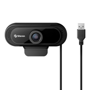 Webcam usb full hd resolución con micrófono STEREN 1 pza