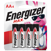 Pila alcalina Energizer AA blíster con 4pzas
