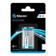 Pila alcalina STEREN 9v   blister de 1 pza