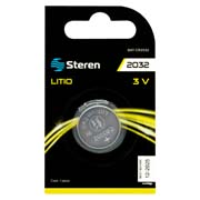 Pila de litio STEREN  cr2032  blister de1 pza