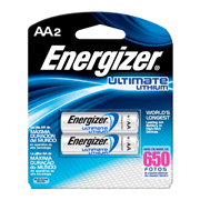 Pila de litio Energizer AA blíster con 2pzas