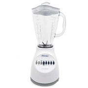 Licuadora Oster de 10 v color blanca .