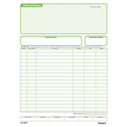 Póliza de cheque duplicado Fortec carta 3 blocks con 25 juegos cada uno