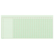 Tabular 8 columnas con concepto Pinos Altos blíster con 3 blocks