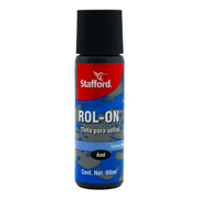 Tinta para sello Stafford color azul sistema Roll-On 60 ml