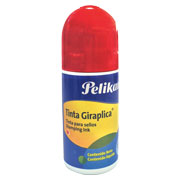 Tinta para sellos Giraplica color rojo Roll-on 60 ml. 1 pieza
