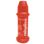 Tinta para sello Rolaplica Azor color rojo sistema Roll-On 60 ml