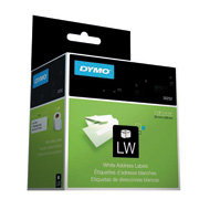 Etiqueta DYMO blanca de 89x28mm. Blíster2 rollos con 350 etiquetas