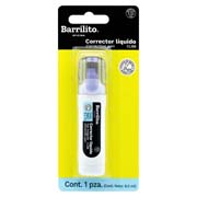 Corrector líquido Barrilito tipo bolígrafo de 8 ml