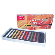 Colores pastel terra Stafford colores surtidos caja con 12 pzas